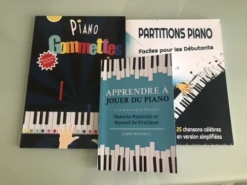 3 livres pour les débutants de piano neufs à Nyon