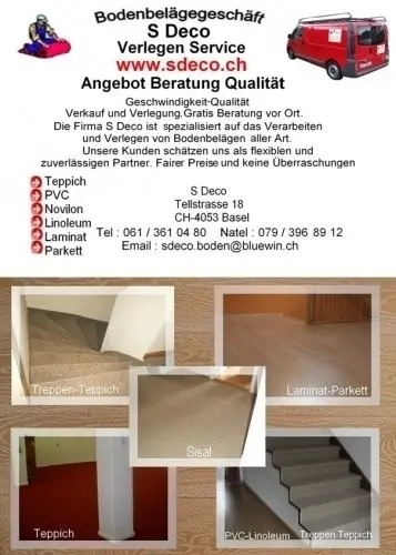 S deco Bodenbeläge Service à Basel