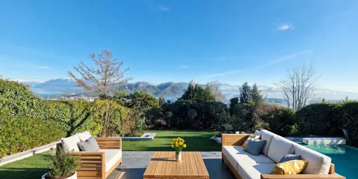 En exclusivité, Abby Bryand immobilier : Magnifique maison vue lac à Buchillon