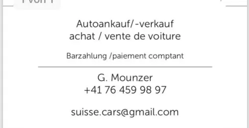 Achète CASH toutes marques de voitures , bus , utilitaires à bern