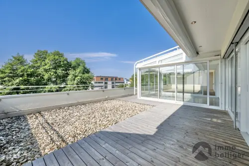 Licht und Komfort in perfekter Harmonie im Attikageschoss