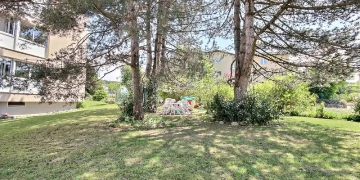3,5 pces avec balcon et jardin potager