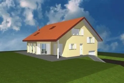Villa jaspe sur plans à Bulle