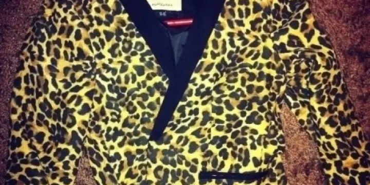 Vend blazer léopard 