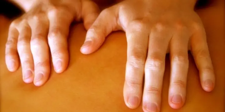 Massage von Mann zu Mann