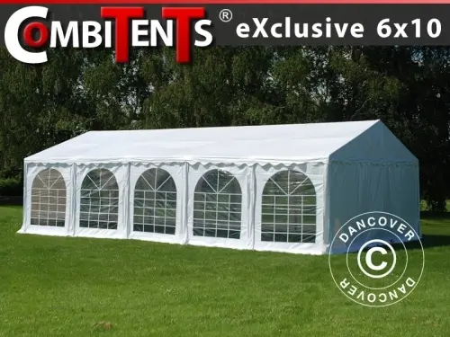 Partyzelt, Exclusive CombiTents® 6x10m, 3-in-1 à Zurich