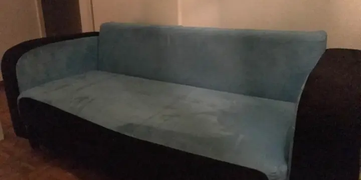  a vendre canapé bleu 