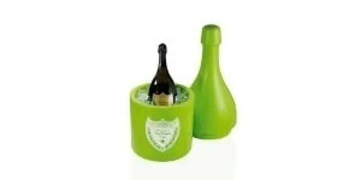 Dom Perignon bouteille conçue dans un matériau isolant