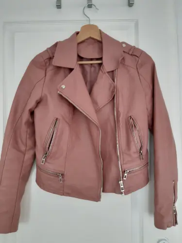 Veste style motard rose, taille S à Genève