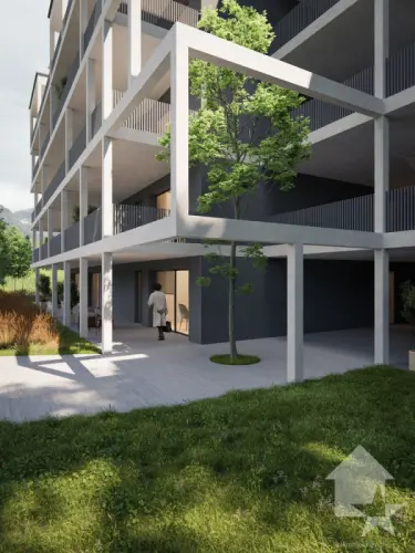 Appartement 3,5 pièces de 90 m2 avec terrasse à Aproz (Sion)