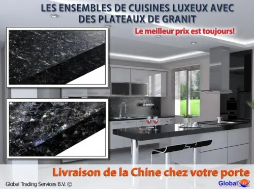 Un plan de travail de granit à PARIS