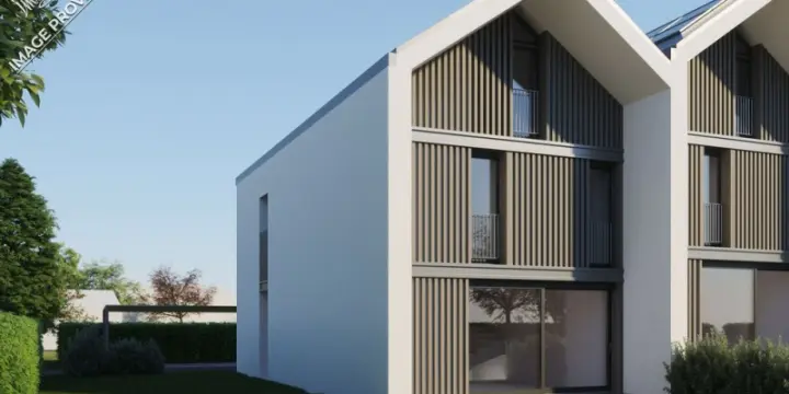 Villa Mitoyenne de 6 pièces à Onex en pignon  (Résidence Laura)