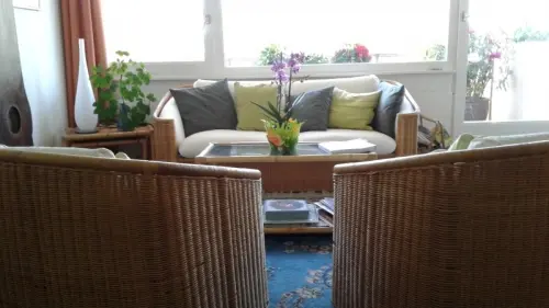 Canapé et 2 fauteuils à NYON