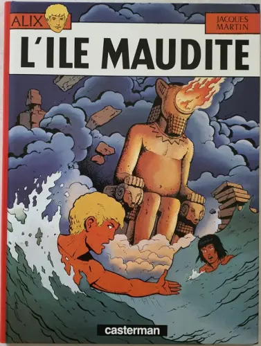 BD "Alix" l'ìle maudite à Vesin