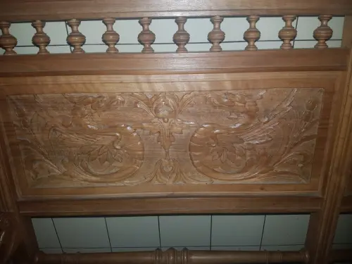 Un banc ancien à Bellerive