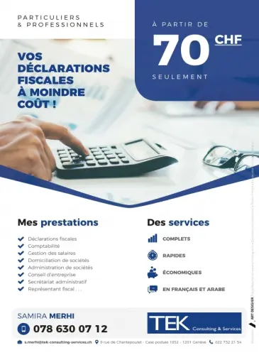 déclarations fiscales à Geneve