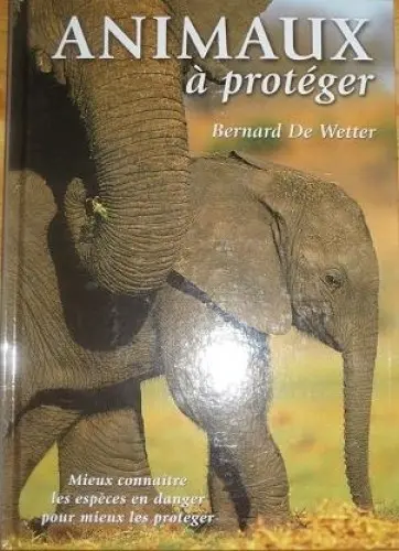 Animaux à protéger livre cartonné à Yambol