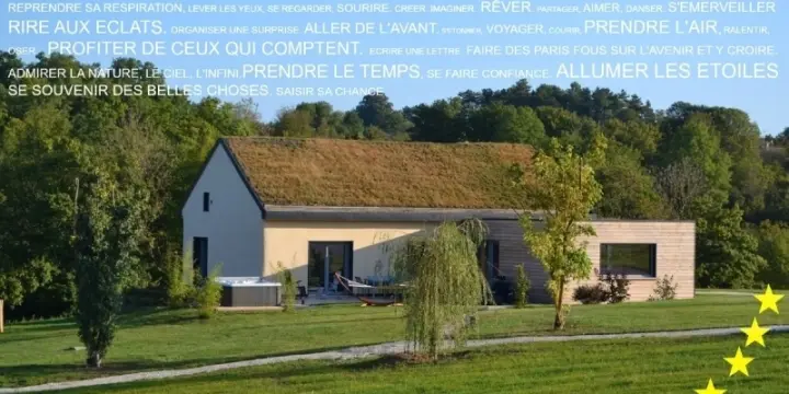 Vacances Bourgogne avec jacuzzi piscine