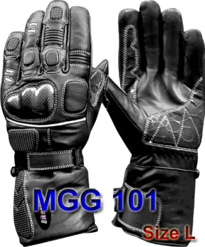 Gants de moto neufs, Kevlar prot - Noir