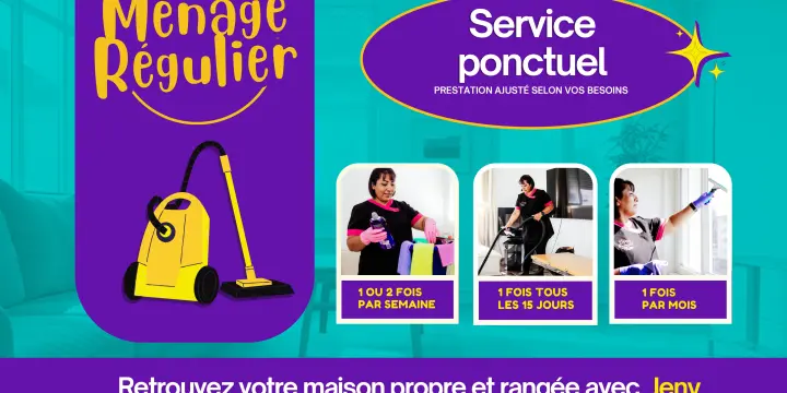 Ménage régulier, nettoyage de printemps, vitres, états des lieux.