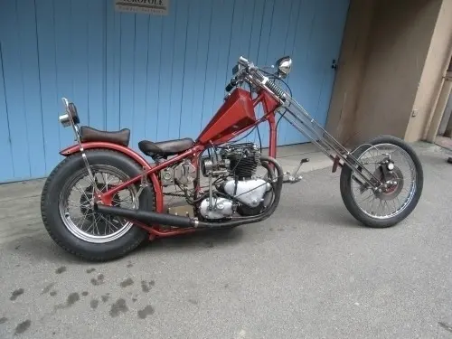 Tryumph Chopper Seventies original à orbe