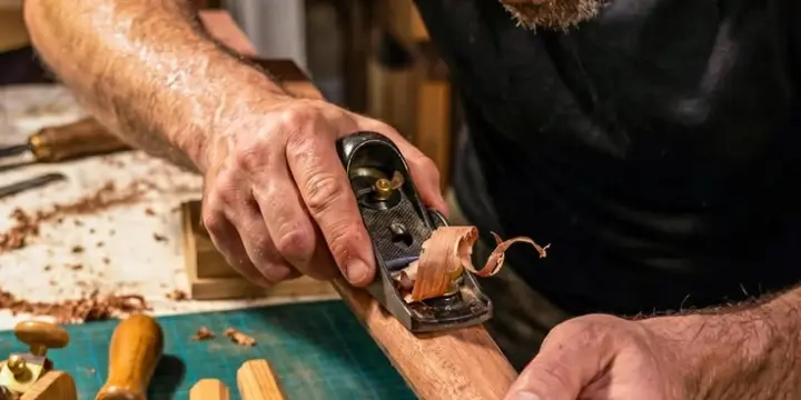 Guitares électriques artisanales et plectres uniques!