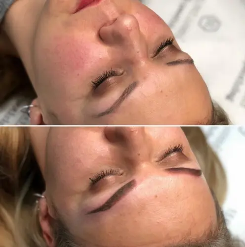 méthode ombre maquillage permanent des sourcils à Geneve