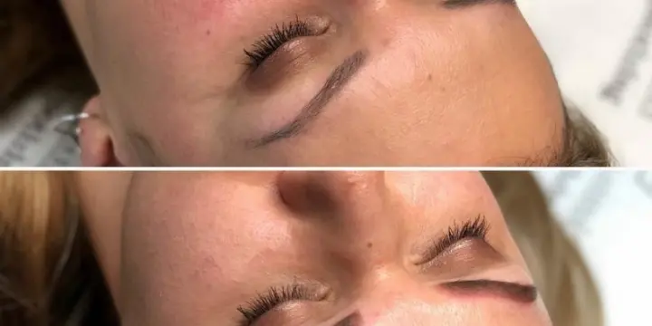 méthode ombre maquillage permanent des sourcils