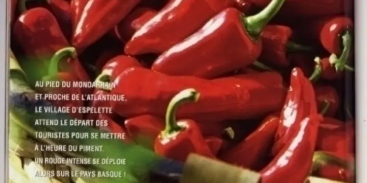 Piment d'Espelette en poudre, crème etc.