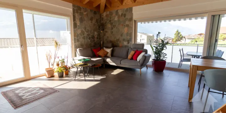 Magnifique appartement mansardé de 4,5 pces