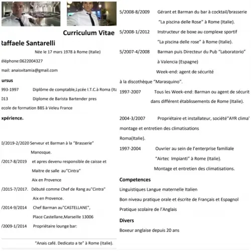 QUALIFIÈ DANS LE DOMAINE DE LA RESTAURATION à Lausanne