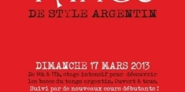 Tango Argentin: Introduction intensive 3