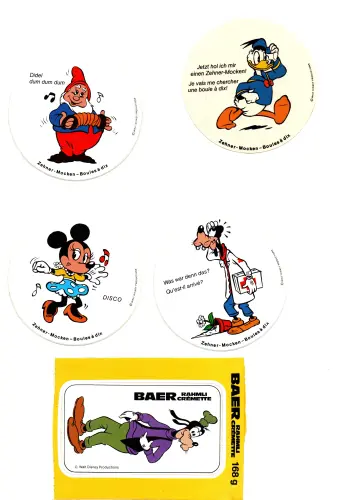 5 autocollants Walt Disney à La Tour-de-Peilz