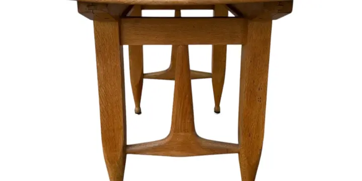 Table Guillerme & Chambron – Chêne massif – Années 1960