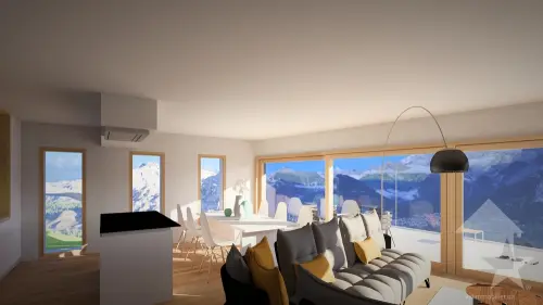Magnifique villa de 4,5 pièces à construire à Fey (Nendaz)