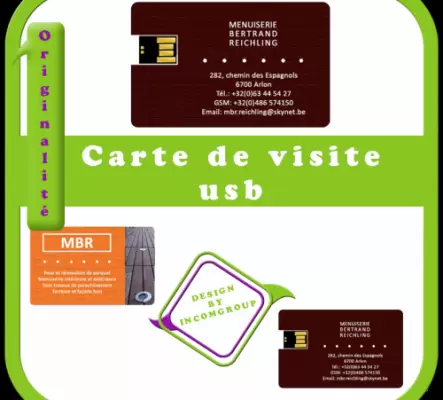 Clé Usb "carte de visite"