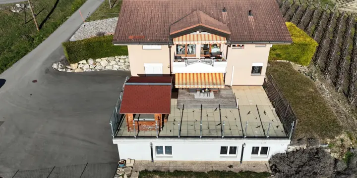 Villa d'exception en PPE - Vue imprenable sur la vallée du Rhône