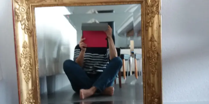 Miroir fin XIX début XX siecle