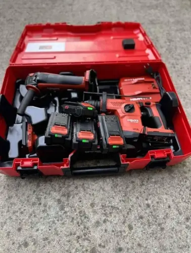 3er-Set Hilti-Werkzeuge Nuron TE6 + SF4 + AG 5