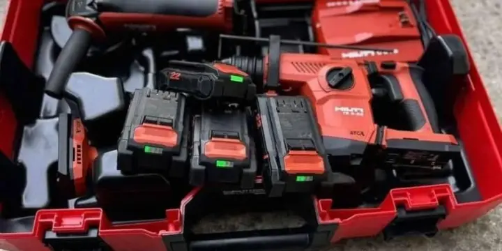 3er-Set Hilti-Werkzeuge Nuron TE6 + SF4 + AG 5