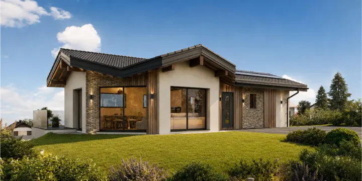 A VENDRE SPLENDIDE VILLA 4.5 PCES A CHALAIS