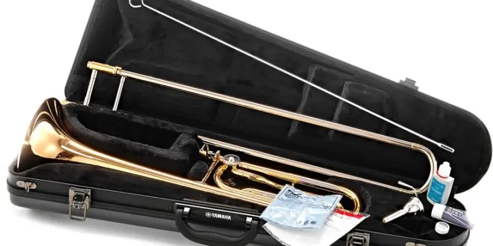 Trombone ténor complet YAMAHA YSL-448GE verni