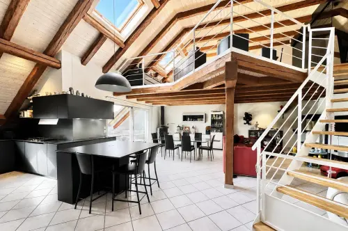 À vendre magnifique duplex de standing avec piscine à Courtételle à Courtételle