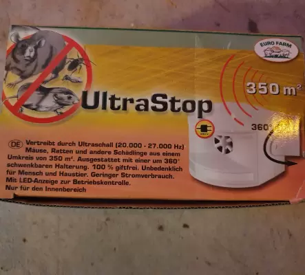 le produit "UltraStop Vermin"