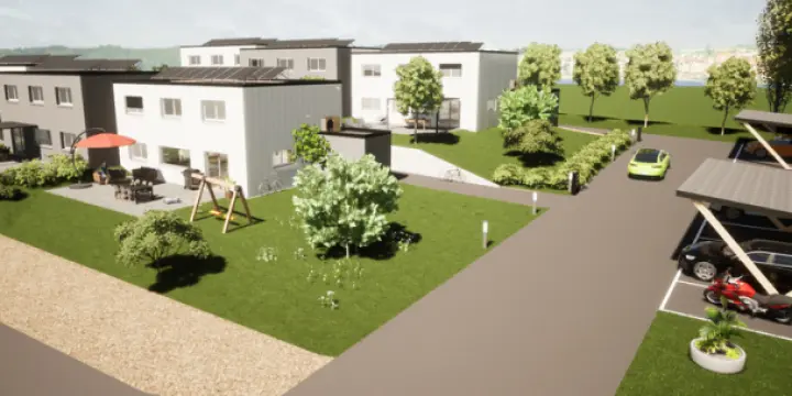 Promotion de Villas mitoyennes de 5.5 pièces sur 155 m²