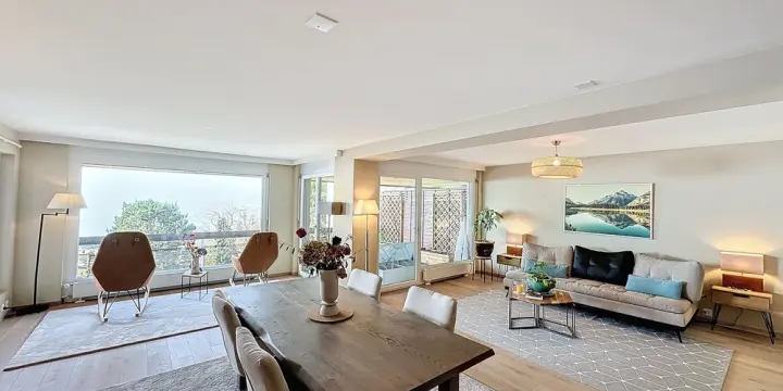 Magnifique appartement de 3,5 pièces avec vue lac