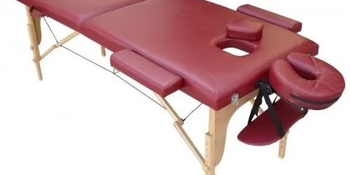 Table massage pliable en bois