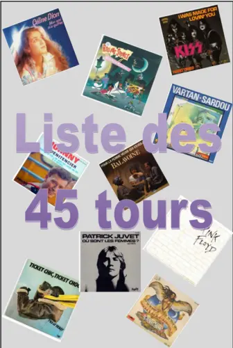 900 vinyles 45 tours à Châtel-St-Denis