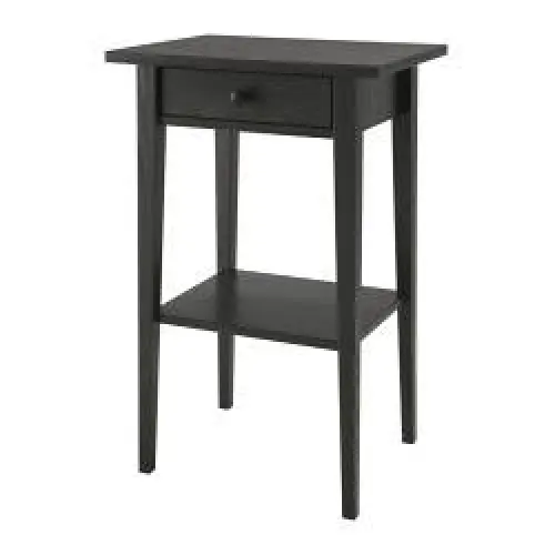 Table de chevet Hemnes noire à Lausanne