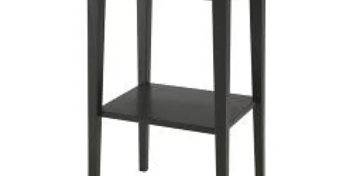 Table de chevet Hemnes noire